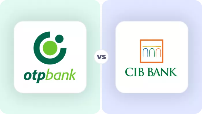 OTP és CIB Bank logó